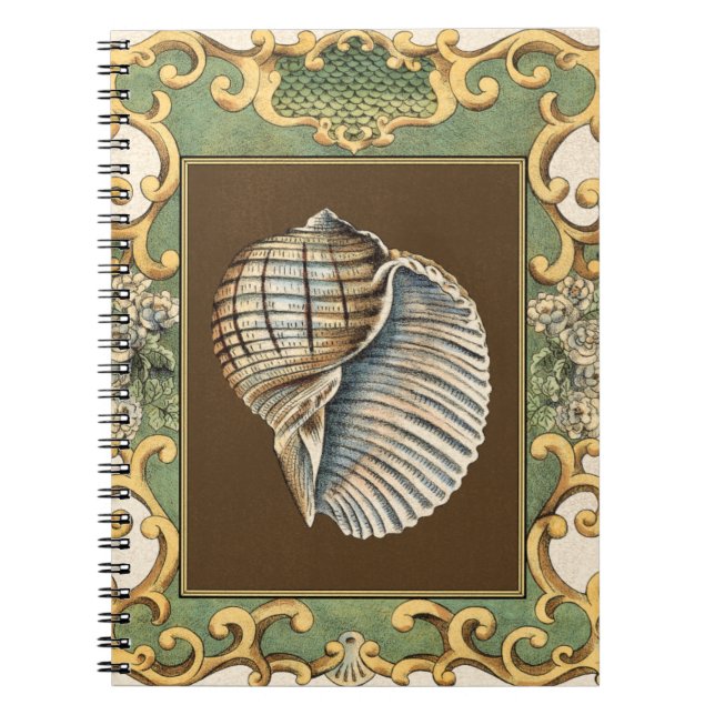 Muscheln der kleinen Meerjungfrau Notizblock (Vorderseite)