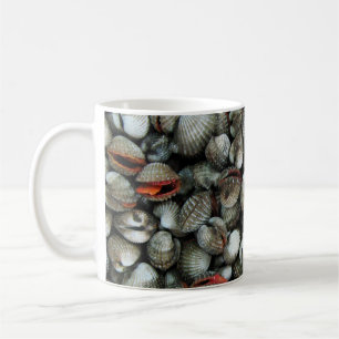 Muscheln des Blutcockle Kaffeetasse