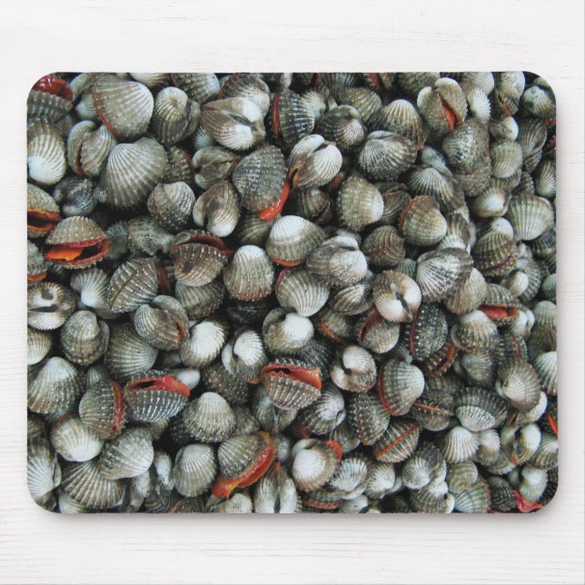 Muscheln des Blutcockle Mousepad (Vorne)
