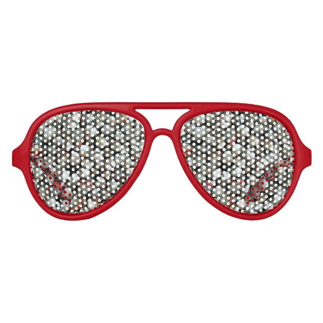 Muscheln des Blutcockle Sonnenbrille (Vorderseite)