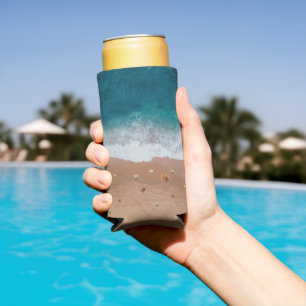 MUSCHELN DES STRANDES SOMMERURLAUB SELTERS DOSENKÜHLER