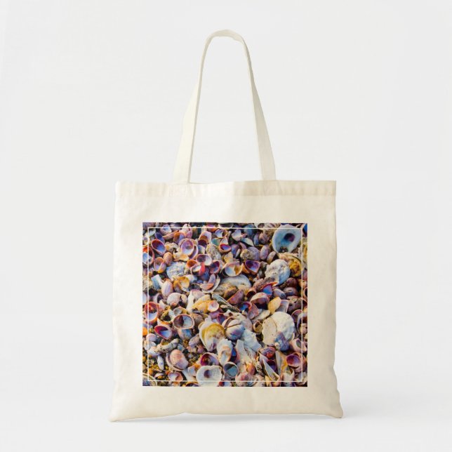Muscheln durch das Seeufer Tragetasche (Vorne)