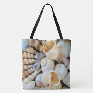 Muscheln, exotischer tropischer Badebeutel