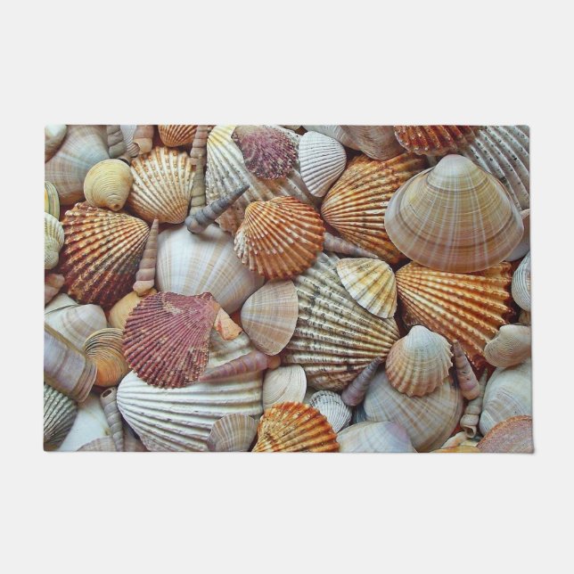 Muscheln Fußmatte (Vorderseite)