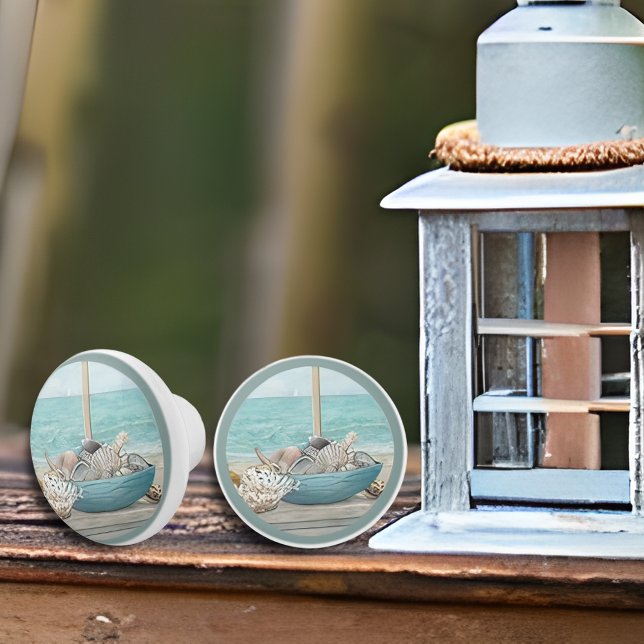 Muscheln gesammelt am Ufer Keramikknauf (Von Creator hochgeladen)