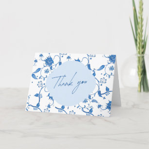 Muscheln & Hochzeitsglocken BRIDAL SHOWER Dankeskarte
