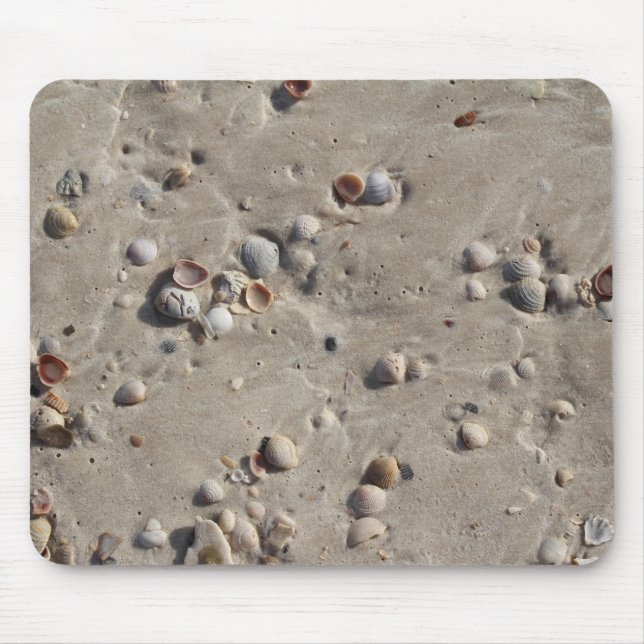 Muscheln im Westen Mousepad (Vorne)