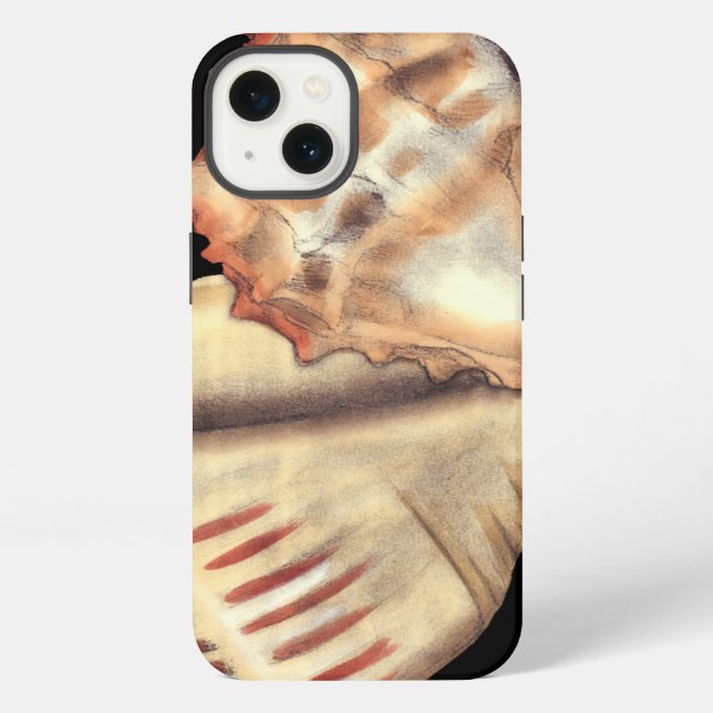 Muscheln iPhone Hülle (Rückseite)