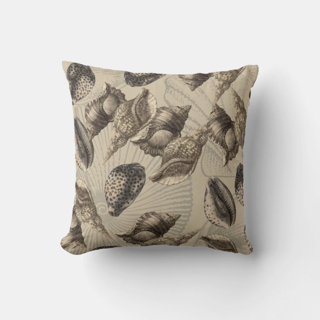Muscheln Kissen (Vorderseite)