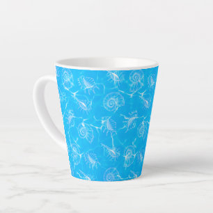 Muscheln Latte Tasse