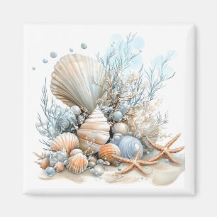 Muscheln Magnet