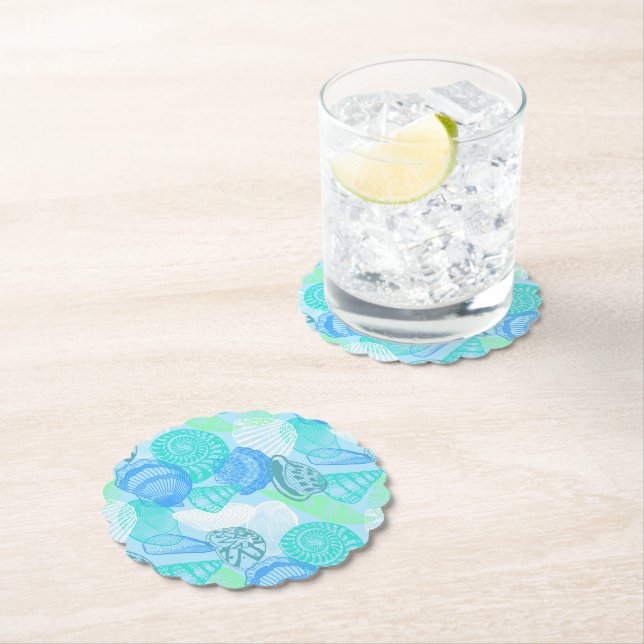 Muscheln Paper Untersetzer (Vor Ort)