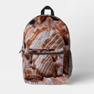 Muscheln-Rucksack Bedruckter Rucksack