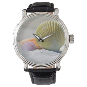 Muscheln, Sand, Strand Armbanduhr