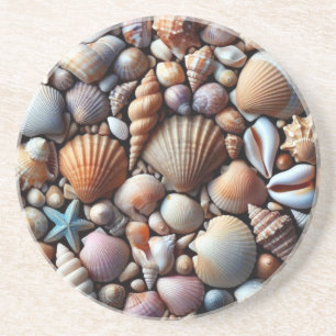 Muscheln Sandstone Untersetzer