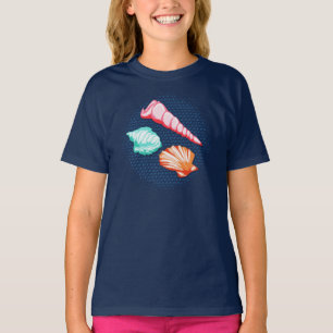 Muscheln Sandy Beach Vacation T-Shirt