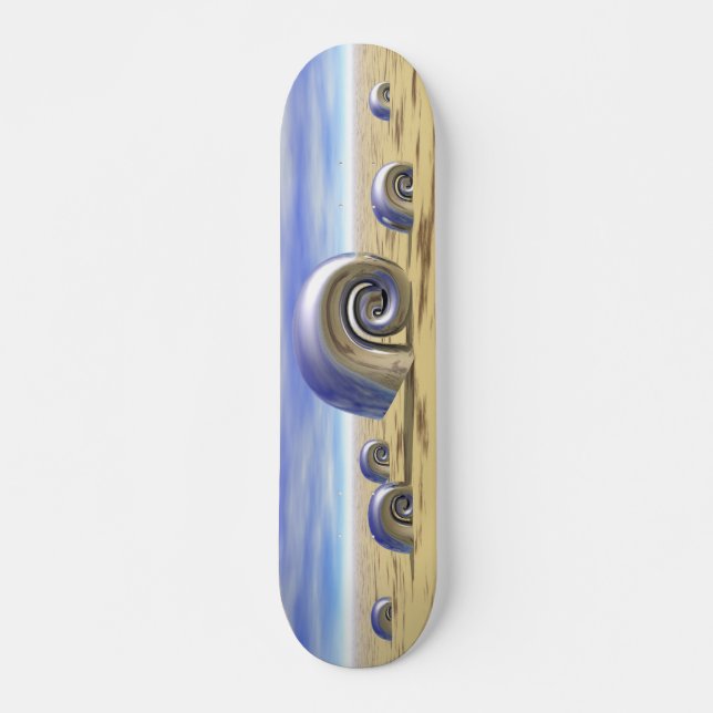 Muscheln Skateboard (Vorne)