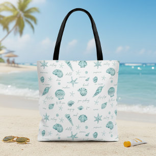 Muscheln Starfish Sun Fun Text Aquamarin ID918