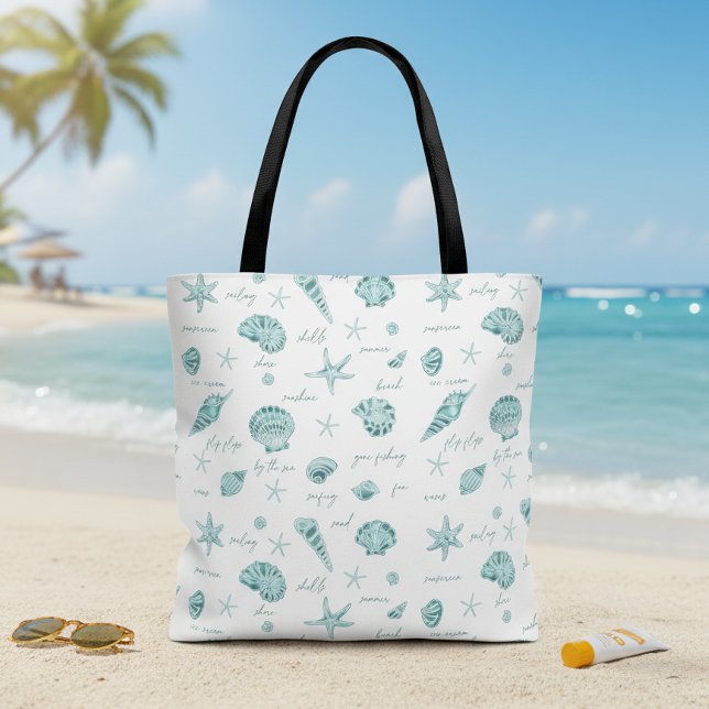 Muscheln Starfish Sun Fun Text Aquamarin ID918 (Von Creator hochgeladen)