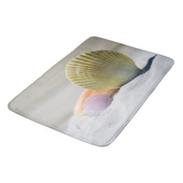Muscheln, Strand, Ozean, Bad, Zuhause Rug oder Mat Badematte