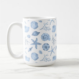 Muscheln Strand Tasse
