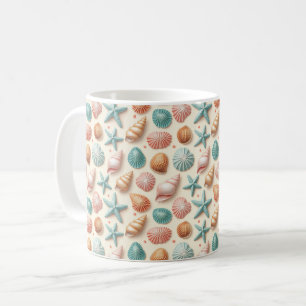 Muscheln Überfluss Kaffeetasse