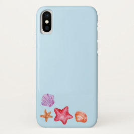 Muscheln und Aquarellen Case-Mate iPhone Hülle