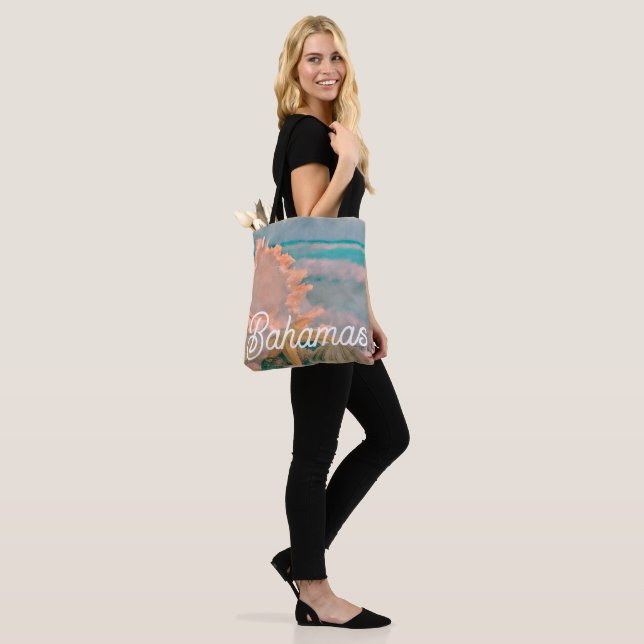 Muscheln und Ozean-Tragetasche (Am Model)