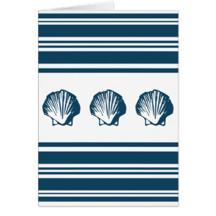 Muscheln und Streifen