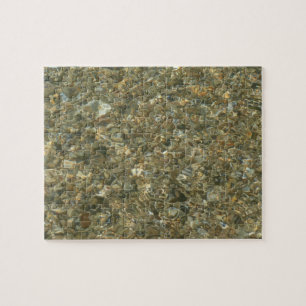 Muscheln unter plätscherndem Wasser Puzzle