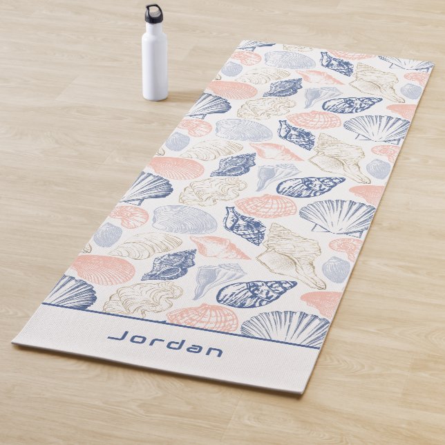 Muscheln unter Wasser Yogamatte (Beispiel)