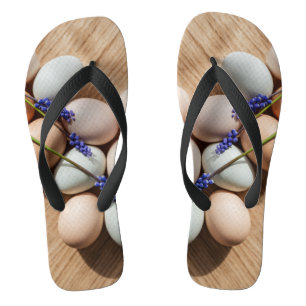 Muscheln von Frischeiern nach Maß Flip Flops