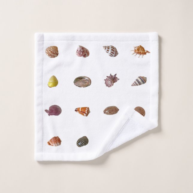 Muscheln Waschlappen (Waschlappen)