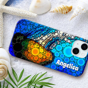 Muschelqualle in Ozean, individuelle Name Case-Mate iPhone Hülle