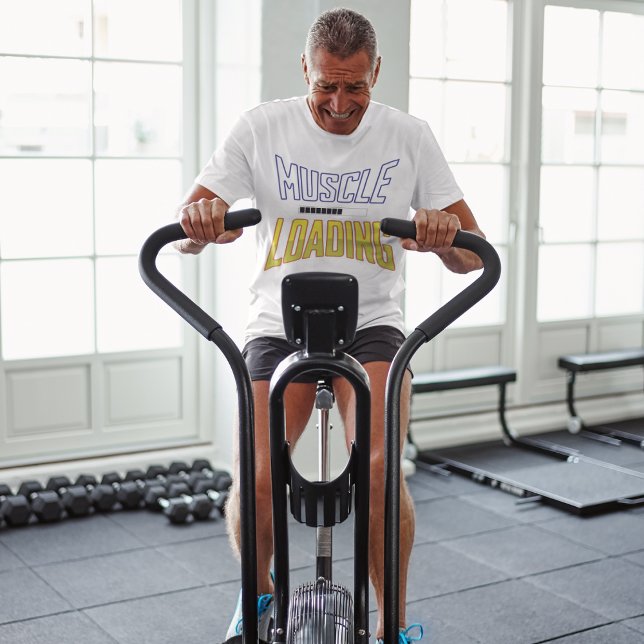 Muscle Loading Fortschritt Grafik T-Shirt (Von Creator hochgeladen)