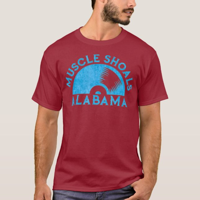 Muscle Shoals Alabama Music City Recording T-Shirt (Vorderseite)