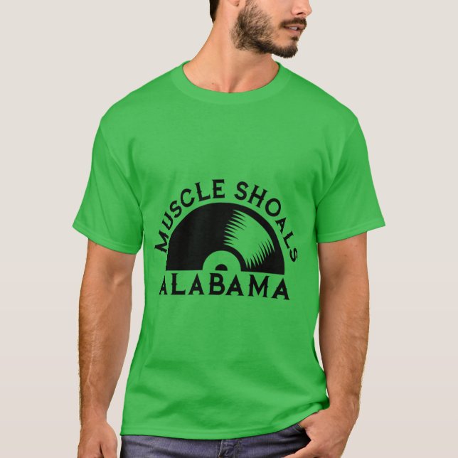 Muscle Shoals Shirt Alabama Recording Studio Music (Vorderseite)