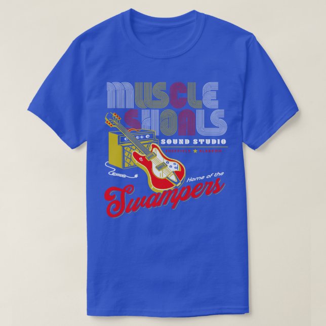 Muscle Shoals Sound Studio T-Shirt (Design vorne)