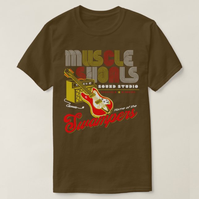 Muscle Shoals Sound Studio T-Shirt (Design vorne)