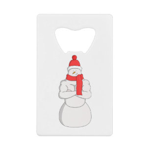 Muscle Snowman Geldbeutel Flaschenöffner