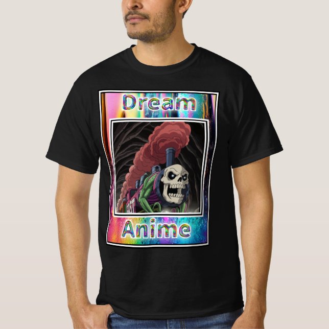 Muscle Train Dream Anime T-Shirt (Vorderseite)