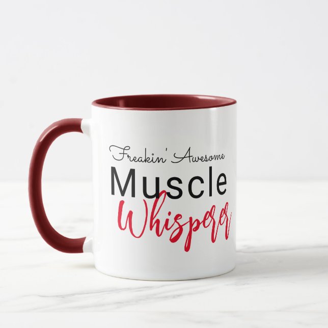 Muscle Whisperer Doktor Pun Funny Geschenkidee Tas Tasse (Links)