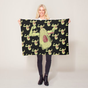 Muscled Avocado Fleecedecke