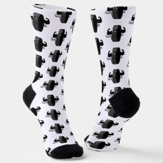 Muscles on Ice Hockey Puck Socken