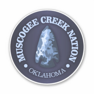 Muscogee Creek Nation (Pfeilspitzen) Aufkleber