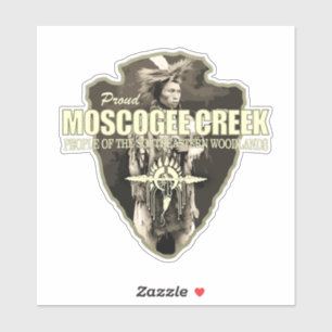Muscogee Creek (Pfeilspitzen) Aufkleber