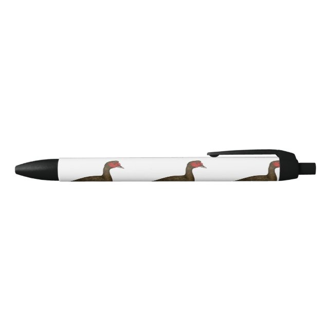 Muscovy Drake Chocolate Kugelschreiber (Oberseite)