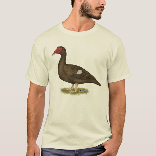 Muscovy Duck Chocolate T-Shirt (Vorderseite)