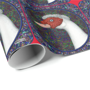Muscovy Duck Head White Geschenkpapier