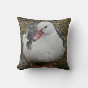 Muscovy Duck Throw Kissen